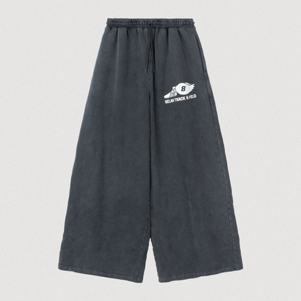 "TRACK & FIELD" SUPER WIDE SWEATPANTS