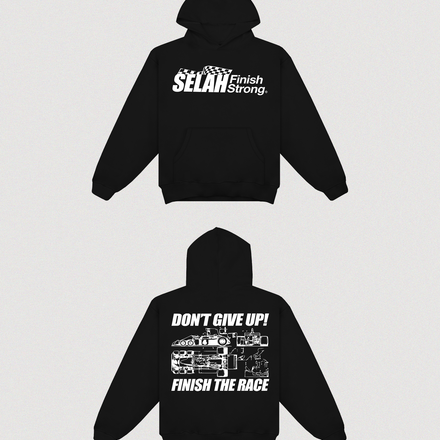 "Don't Give Up!" Heavyweight Hoodie