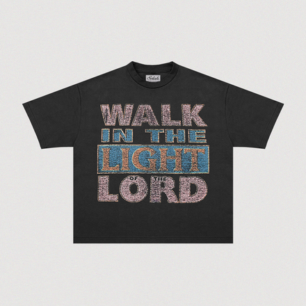 "LIGHT OF THE LORD" HEAVY TEE